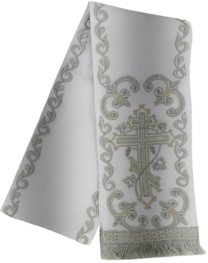 Bookmark "Cross" white