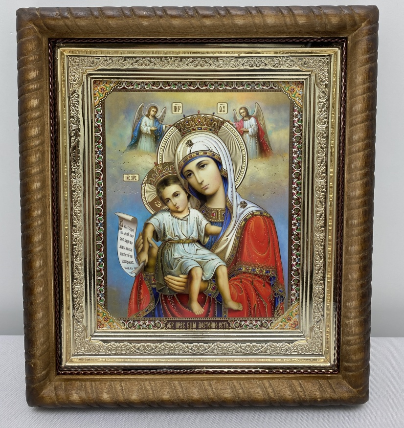 Icon of the Mother of God "It Is Truly Meet" 22.5×25.5 cm