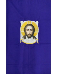 Epitaphios Veil with Icon (The Holy Mandylion)