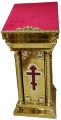 Side Analoy (top like Altar Table), 49x49 cm, (Height 114-92 cm)