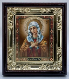 Icon of the Mother of God "Tenderness" 26.5×23.5×4