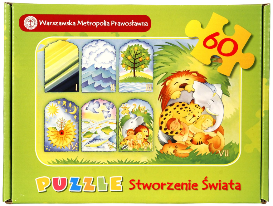 Puzzles "Creation of the World" (green)