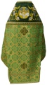 Priest Vestments Combined from Brocade "Greek Cross" with Embroidered Epitrachelion, Embroidery "Lily"