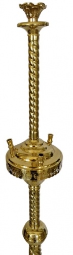 Brass Candlestick for 4 Candles No. 2 - 3 - 1
