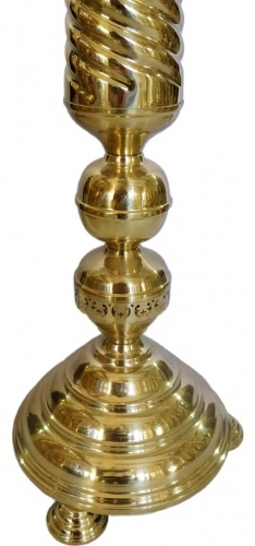 Brass Candlestick for 4 Candles No. 2 - 3 - 1