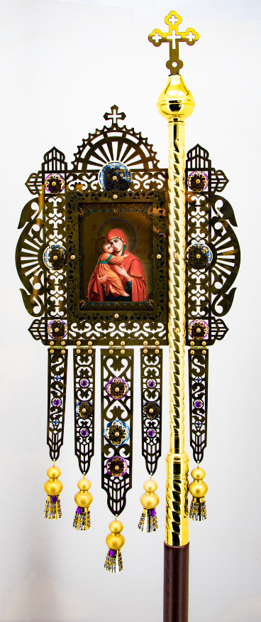 Metal Processional Banners (1A2) (Pair)