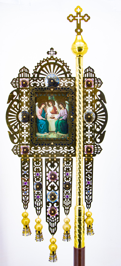 Metal Processional Banners (1A2) (Pair)
