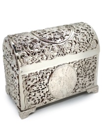 Baptismal Box, Nickel - Nickel 15x8x13