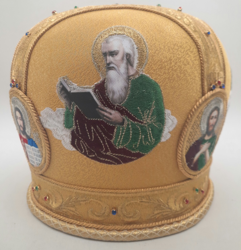 Mitre "Crown with Evangelists"
