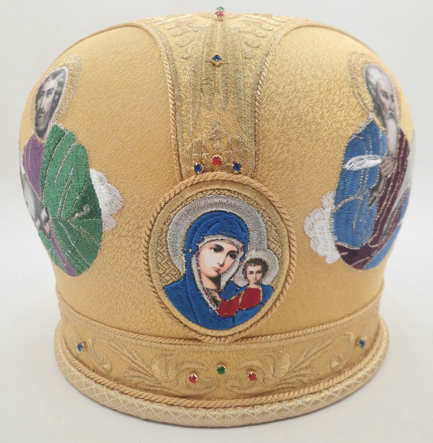 Mitre "Crown with Evangelists"