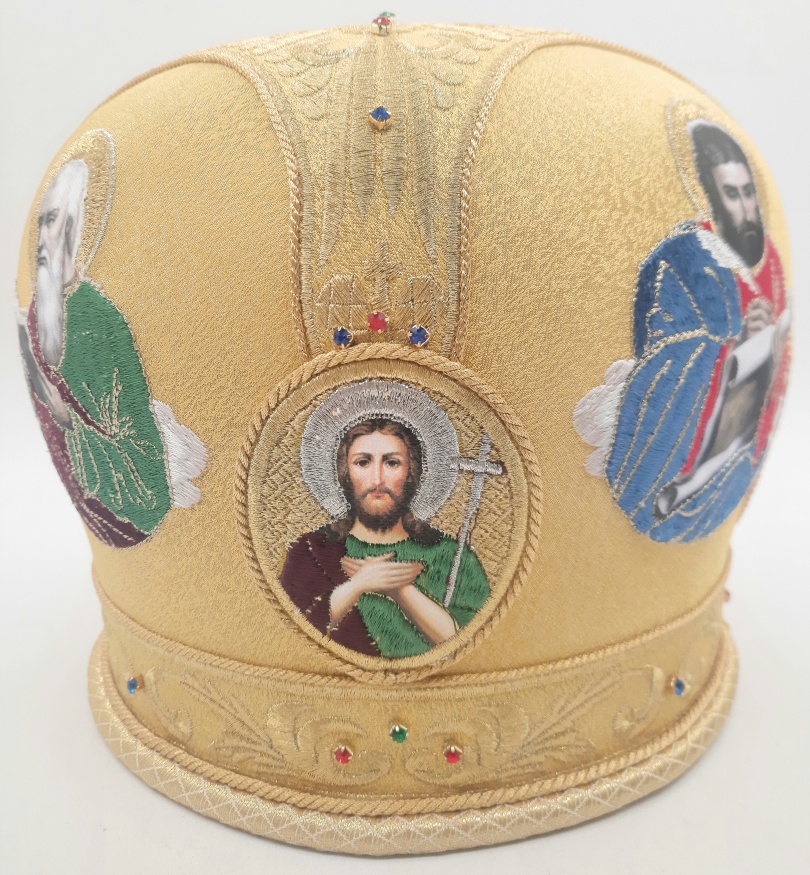 Mitre "Crown with Evangelists"