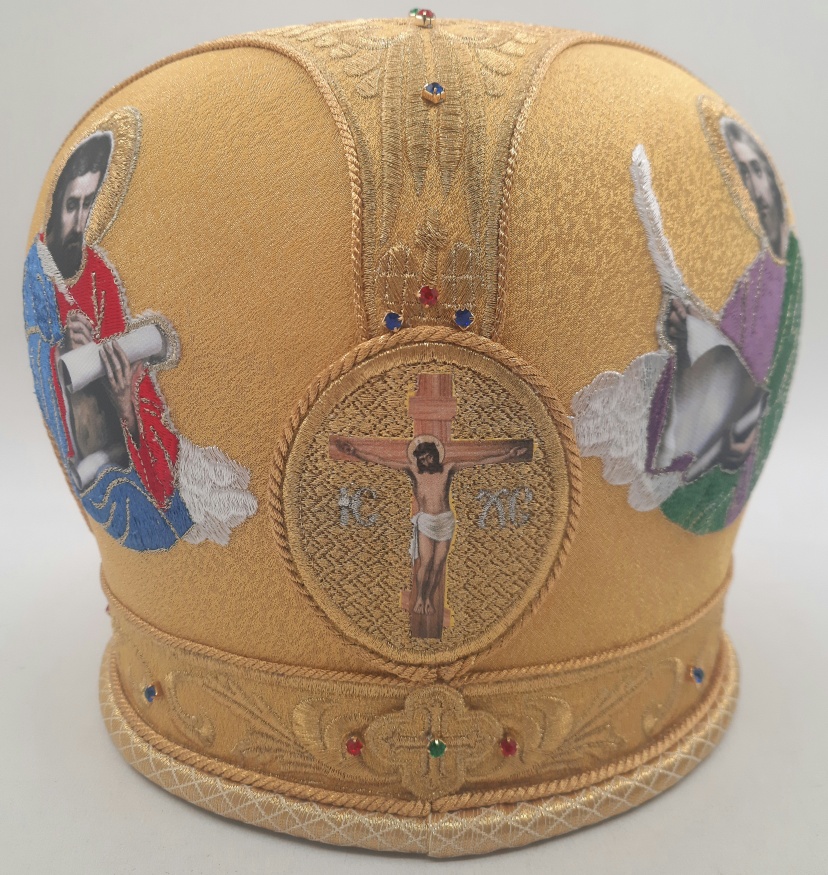 Mitre "Crown with Evangelists"