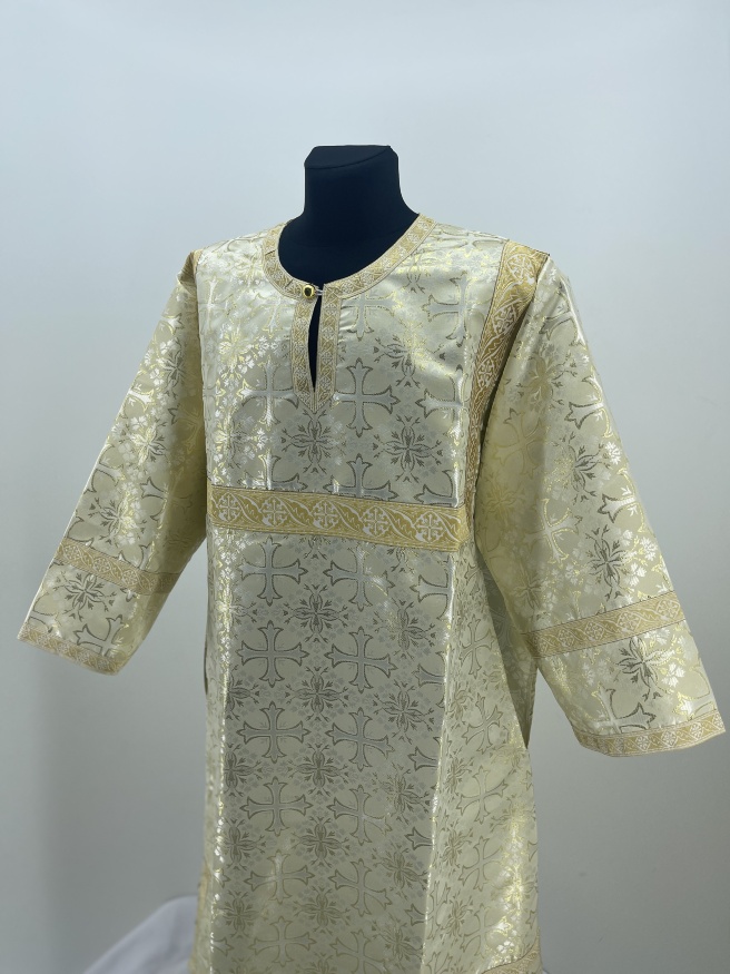 Sticharion made of brocade (economy), altar server’s