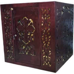 Wooden Prothesis Table, 90×80 cm (height 91 cm)