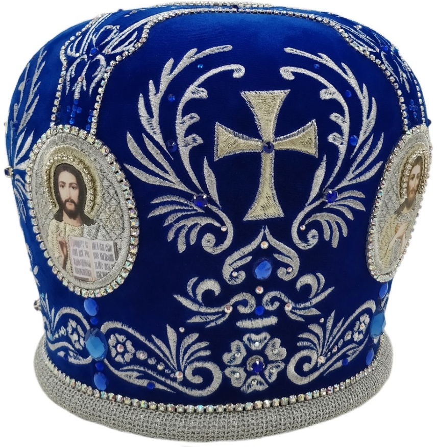 Mitre "Cross in a Wreath"