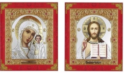 Icon: "Wedding Couple" (Greece) 18x21