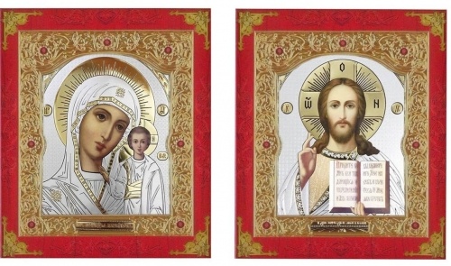 Icon: "Wedding Couple" (Greece) 18x21