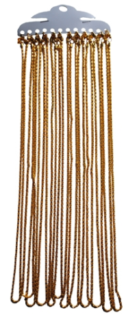 Laces and chains for a pectoral cross