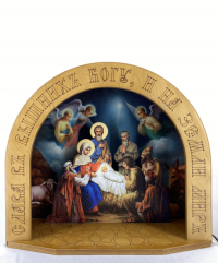 Nativity scene. Christmas and children's goods