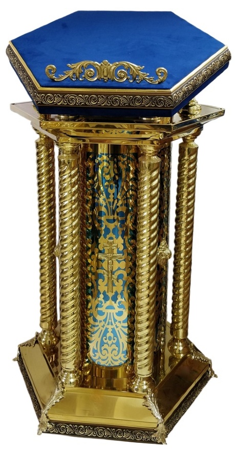 Analoy lateral, hexagonal 67×65 cm, (Înălțime 118-99 cm)