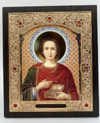 Icoana Sfântului Mare Mucenic Pantelimon 15x18