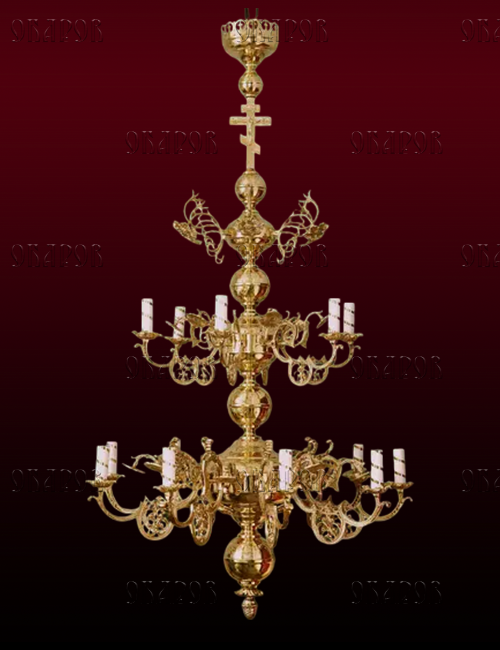 Panikadilo cu 2 niveluri, 15 lumânări (No. 20)