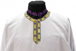 Stihar fără broderie, cu galon lat și mediu