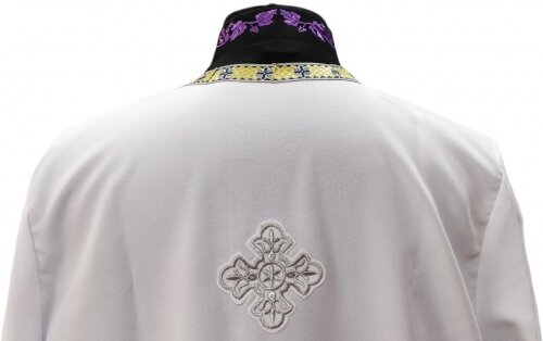 Stihar fără broderie, cu galon lat și mediu