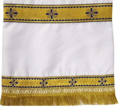 Stihar fără broderie, cu galon lat și mediu