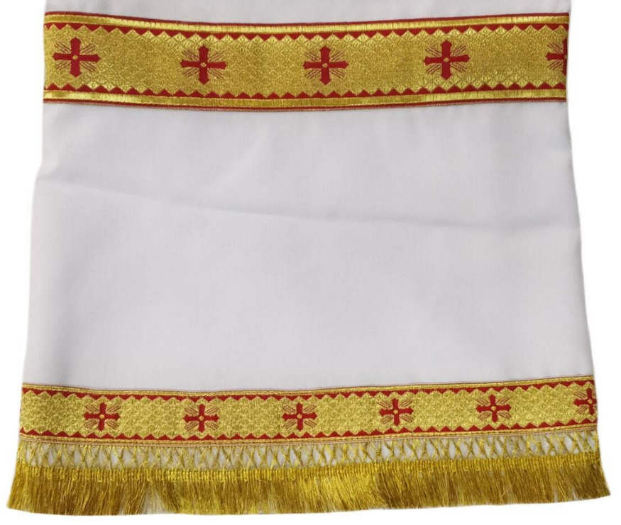 Stihar fără broderie, cu galon lat și mediu