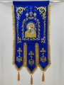 Prapori (pereche Maica Domnului și Mântuitorul) broderie „Cupolă”