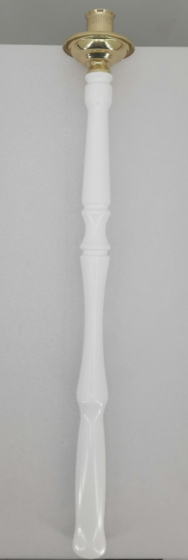 Sfeșnic Diaconesc, de mână, (mâner sculptat din lemn) 59cm