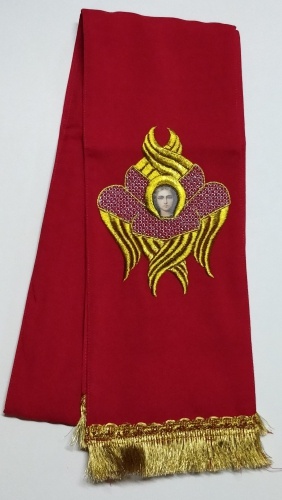 Semn de carte „Heruvim” roșu