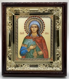 Icoana Sfânta Muceniță Svetlana 26,5x23,5x4