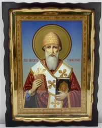 Icoană Sfântului Spiridon al Trimitundei 47х41