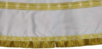 Podriznic fără broderie, mărime medie + galon îngust