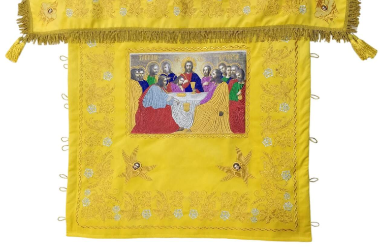 Vesminte pentru Prestol „Colos” cu broderie largă