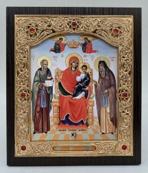 Icoana Maicii Domnului „Economissa” 15x18