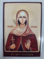 Icoană laminată a Sfintei Mucenițe Natalia