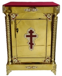 Proskomidiar cu raft glisant 70×60cm (înălțime 99cm)