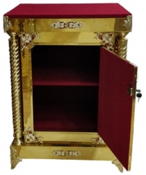 Proskomidiar cu raft glisant 70×60cm (înălțime 99cm)