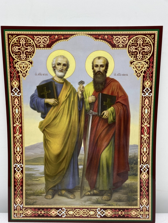 Chivot cu litografii ale celor douăsprezece sărbători de peste an 37,5x31cm