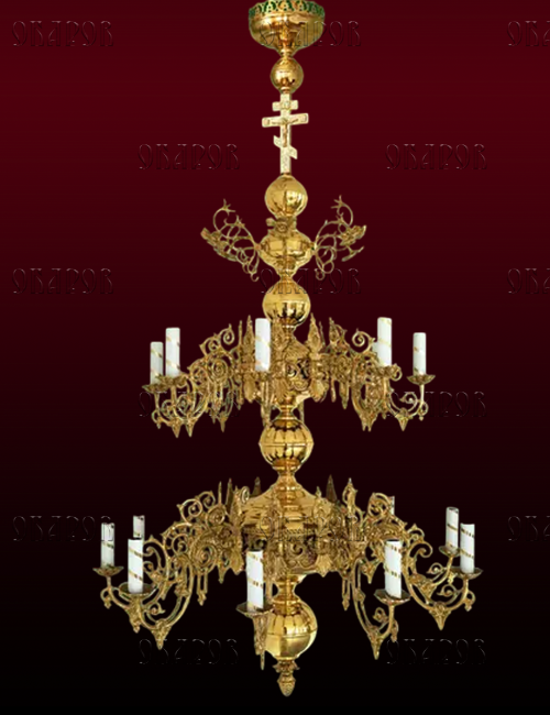 Panikadilo cu 2 niveluri, 18 lumânări (No. 22)