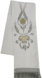 Semn de carte „Albăstrea” albă