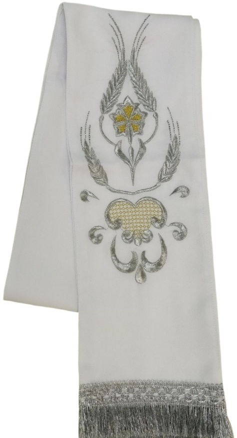 Semn de carte „Albăstrea” albă