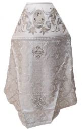 Vesminte preotești combinate din brocart „Crucea grecească”, cu epolet brodat, broderie „Crin”