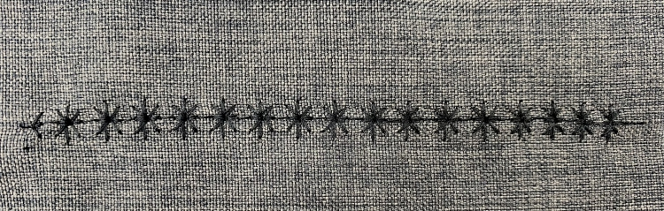 Podriasnic brodat, de rochie, țesătură gabardin