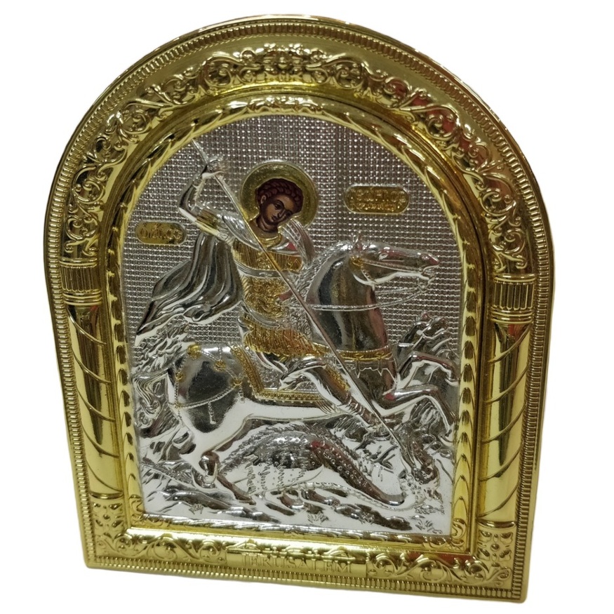 Icoana Sfântului Mare Mucenic Gheorghe Purtătorul de Biruință 11х13