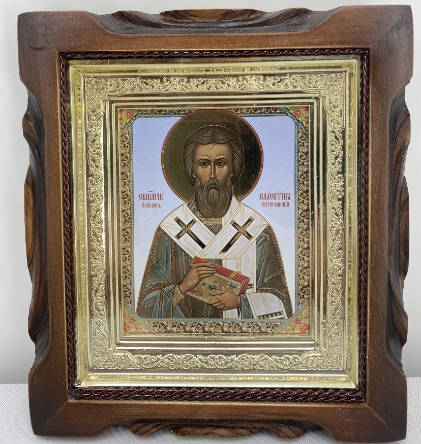 Icoană Sfântului Mucenic Valentin din Interamna 19x17