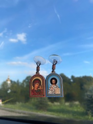 Pandantiv pe ventuză, 2,5x2cm